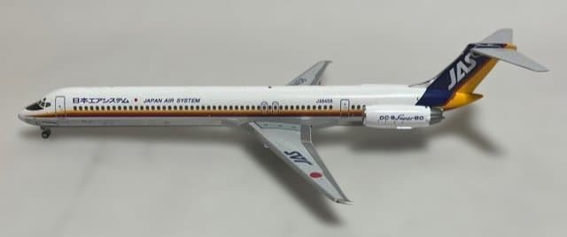 航空機・ヘリコプター JAS MD-81 JA8458