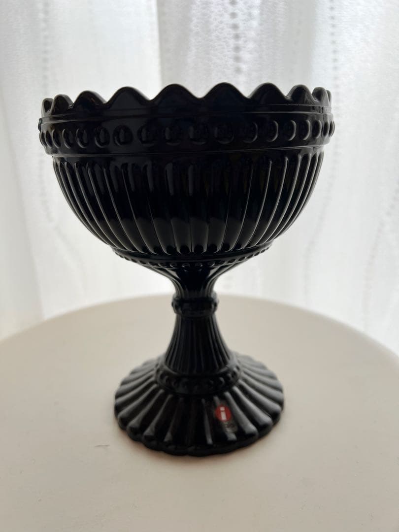 美品 マリメッコ イッタラ マリボウル marimekko ラージ ブラック