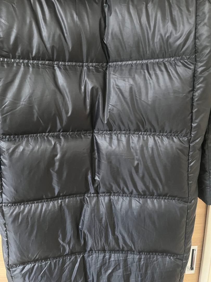 アディダス ベンチコート Mブラック ダウン ロング丈 フーディー