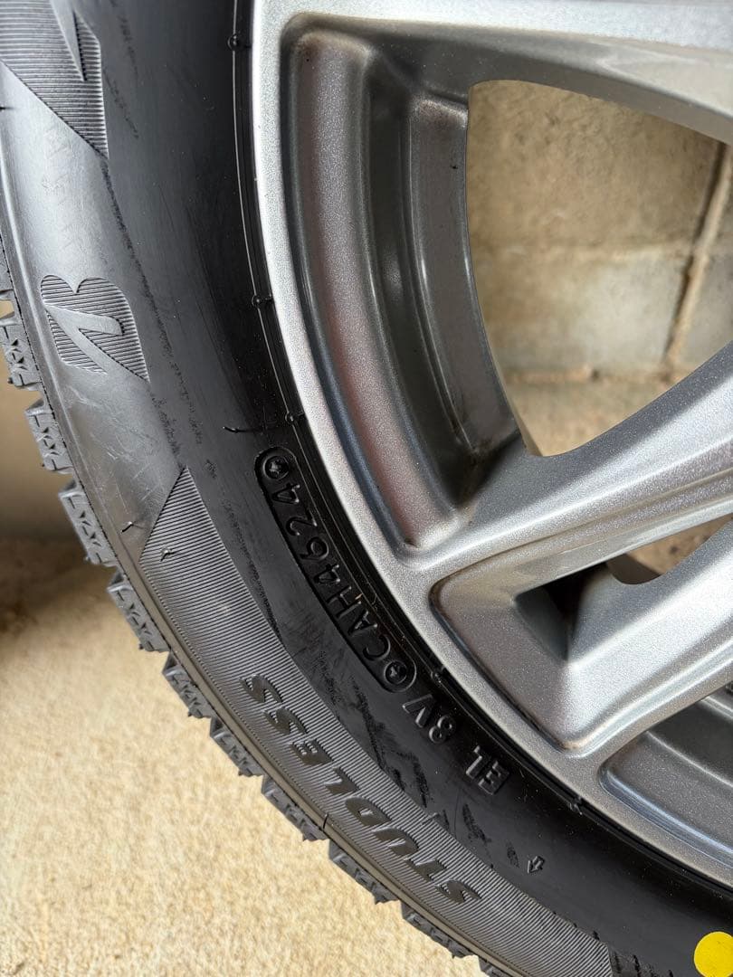 ブリヂストン スタッドレスタイヤ 14インチ ホイール付き