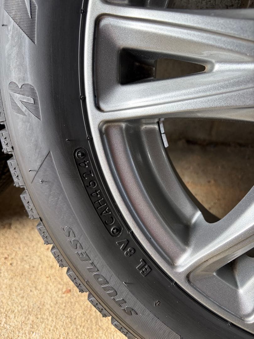 ブリヂストン スタッドレスタイヤ 14インチ ホイール付き