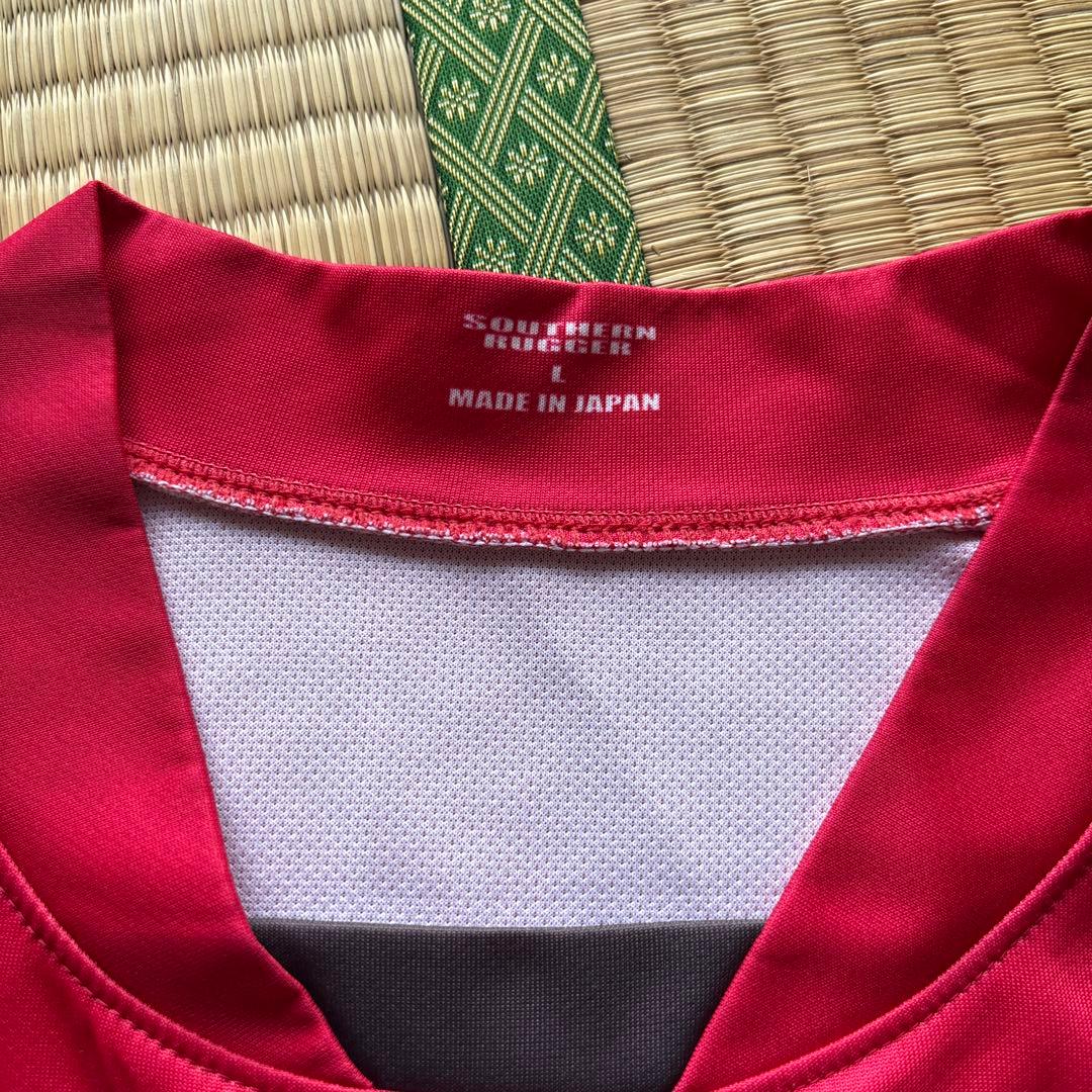 ラグビーセット売り（肩パット、短パン、ユニフォーム、ソックス、ヤッケ、ヘッキャ）