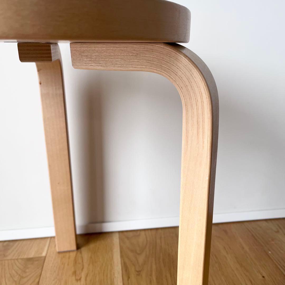 アルテック スツール60 リノリウムブラック 専用クッションパッド付き