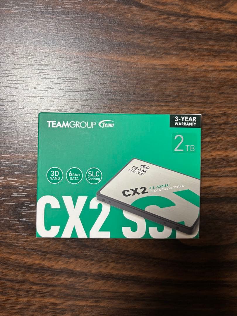 【未使用・未開封】TEAMGROUP 内蔵 SSD 2TB SATA3