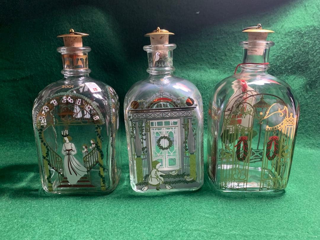 最終　ホルムガード クリスマスボトル 1994 2001 2002 デンマーク