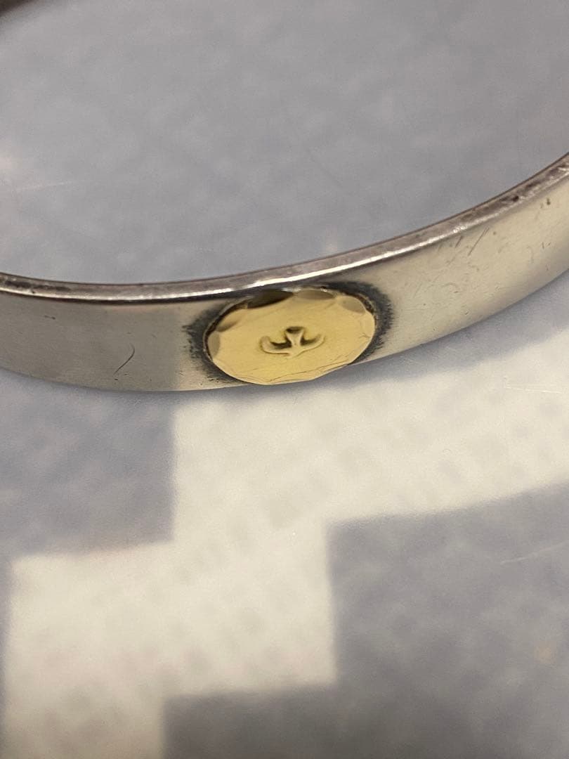 ゴローズ　goro's 平打ちブレス　Mサイズ