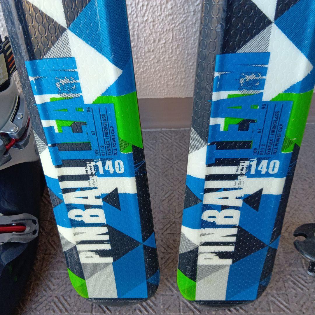 ELAN ジュニア スキーブーツストックセット