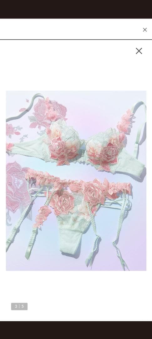 。Magia様。ワコール、サルート、97グループ完売品ブラE75。