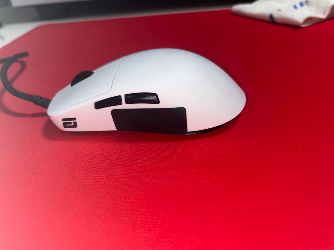 OP1 8K ホワイト マウス 本体+軽量化パーツ