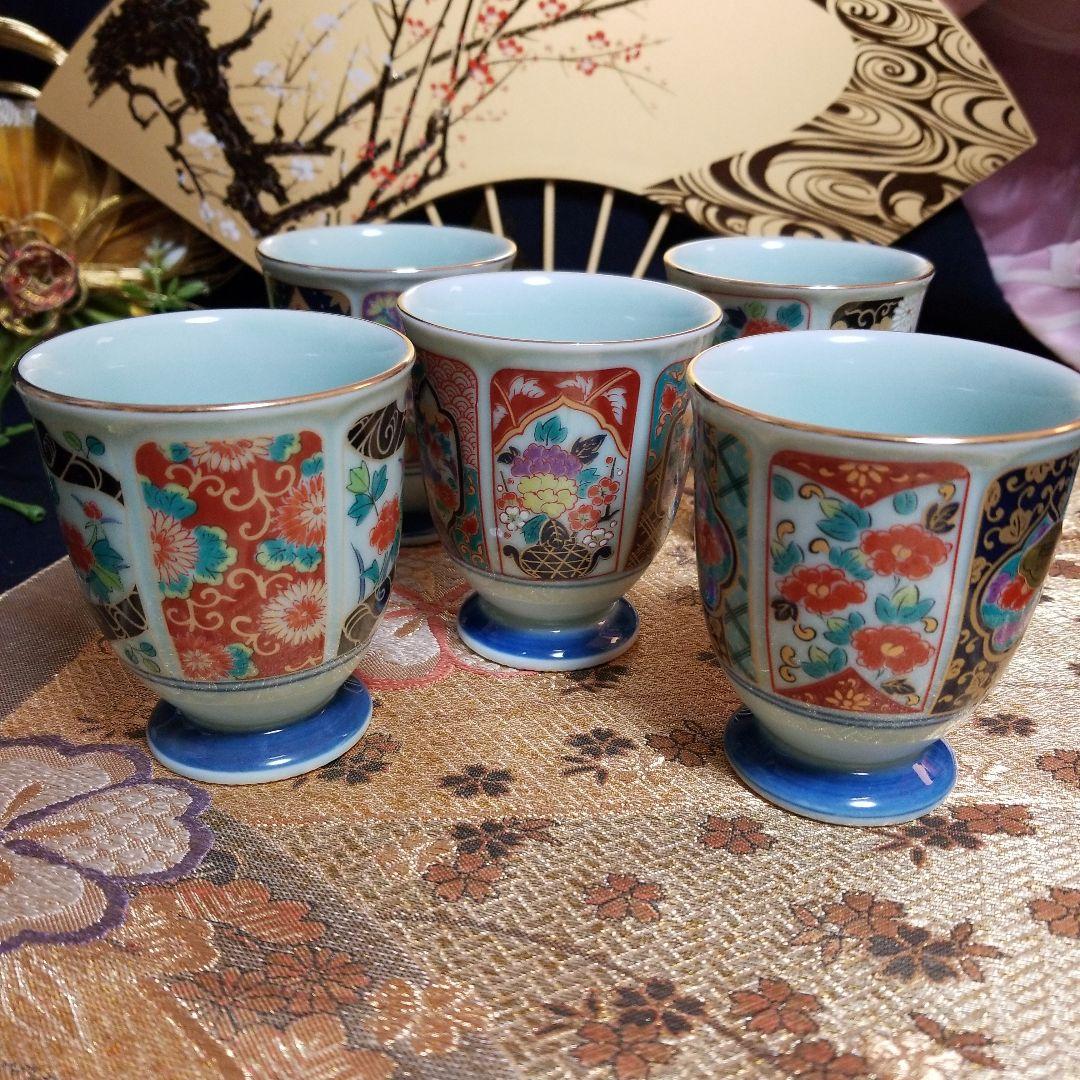 【未使用】　◆ 五人様お膳揃 ◆　有田焼 　仁祥窯 清秀 華山窯古伊万里　30品