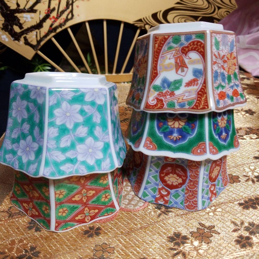 【未使用】　◆ 五人様お膳揃 ◆　有田焼 　仁祥窯 清秀 華山窯古伊万里　30品