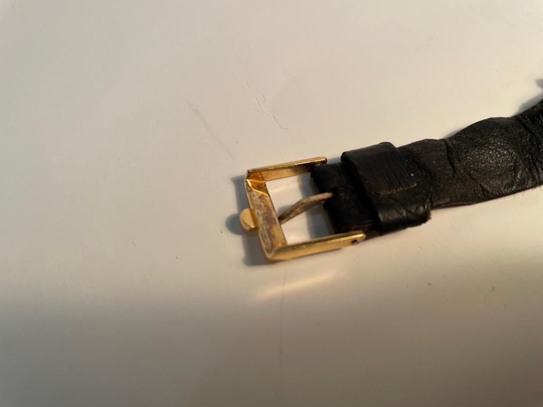 オメガ 手巻き アナログ時計 ゴールド