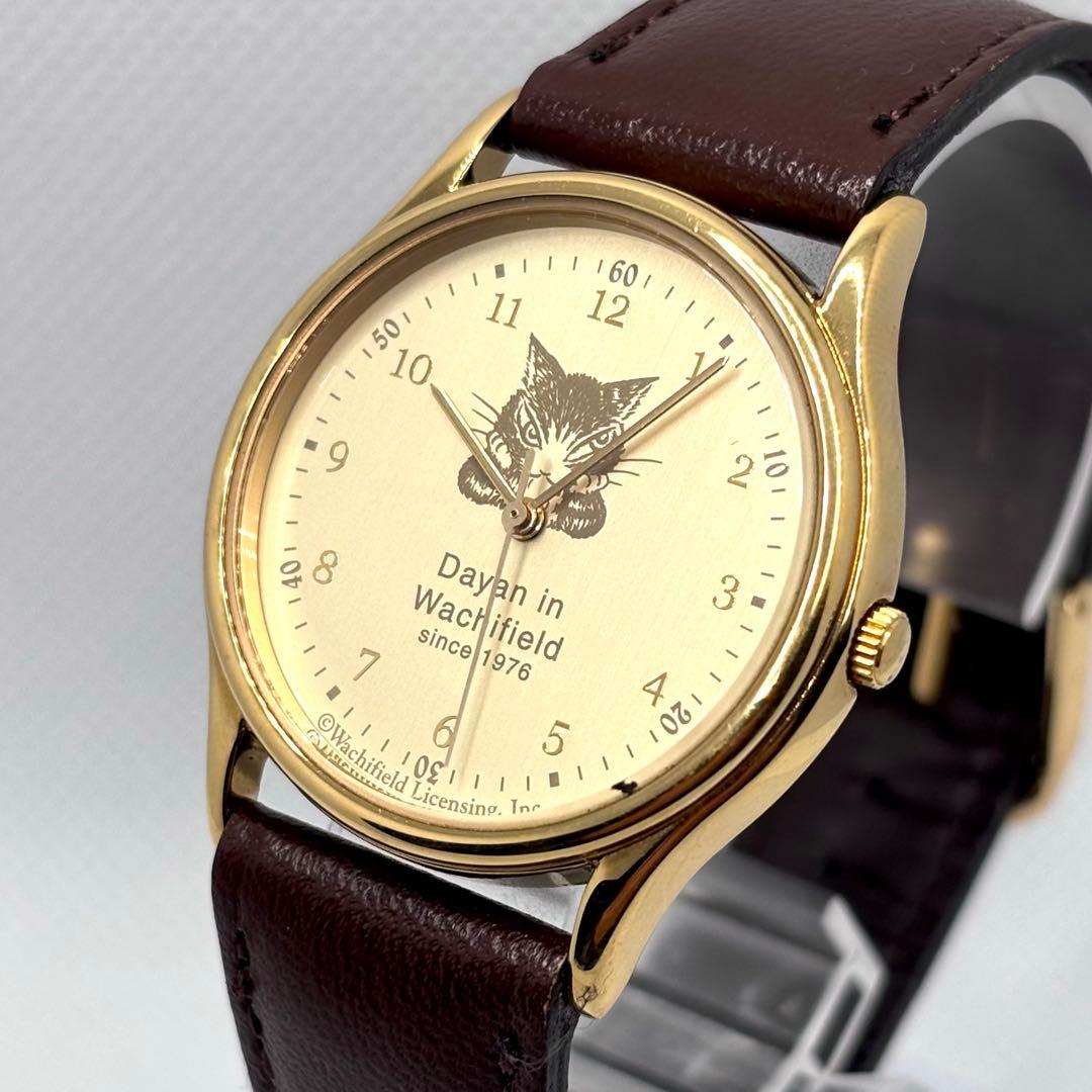 ダヤン わちふぃーるど 原画展限定 ゴールド レディース 稼働品 新品電池