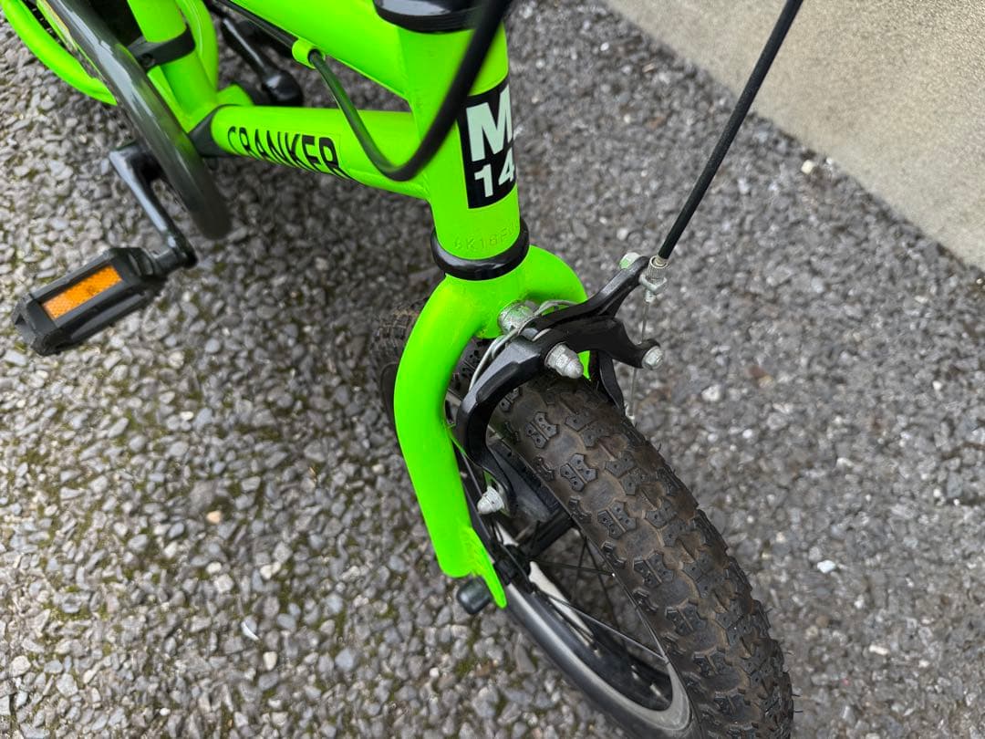 CRANKER 幼児用自転車 14インチ グリーン