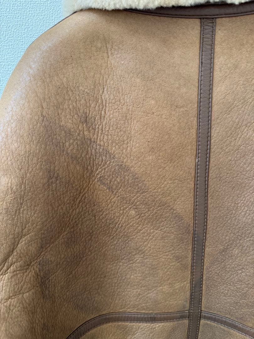 ムートンジャケット　本革　ムートン