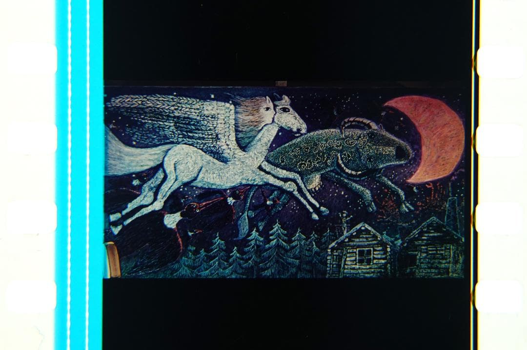 ジブリ映画フィルム　魔女の宅急便　ウルスラの絵６枚セット