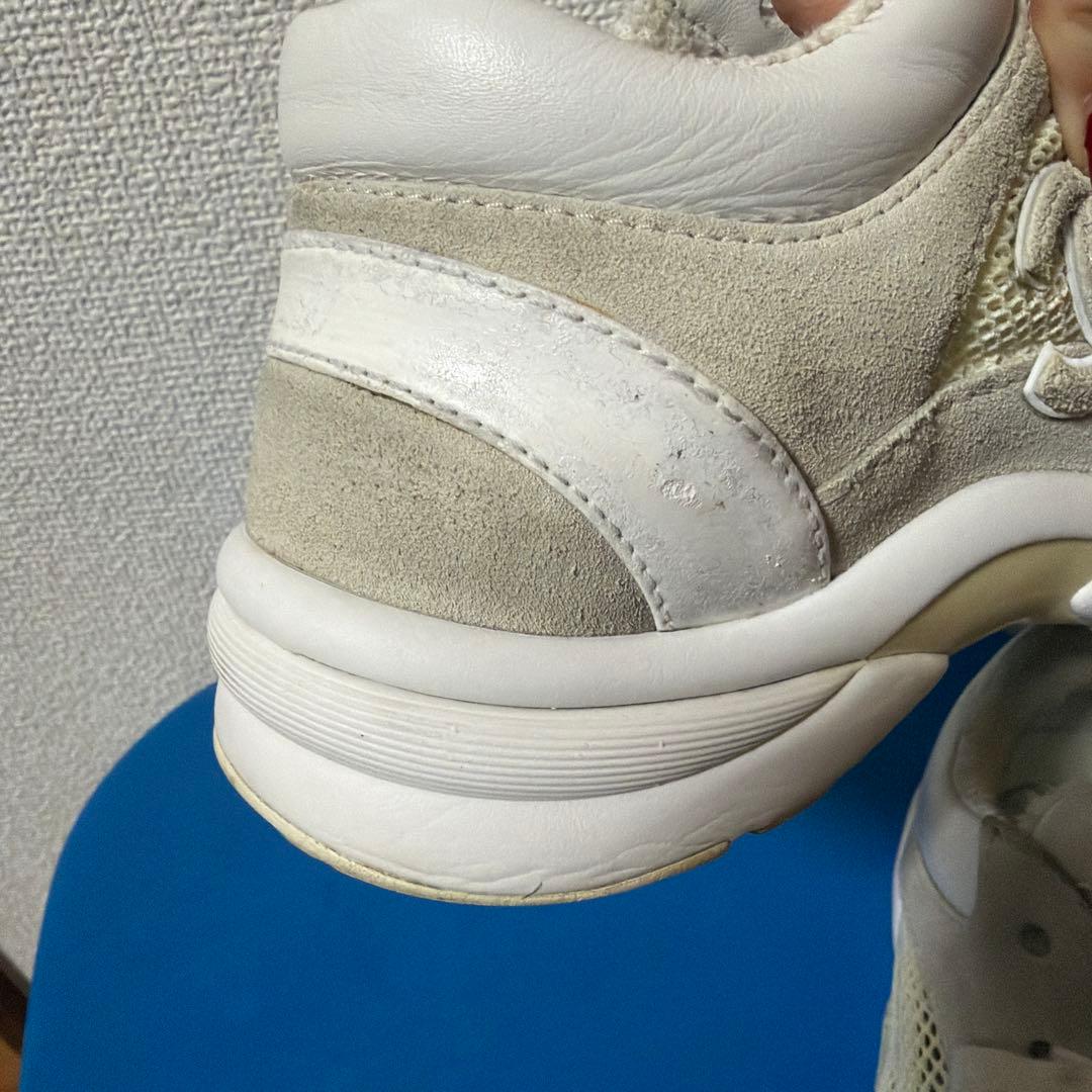 【即購入OK】CHANEL シャネル スニーカー 36 23cm ホワイト 美品