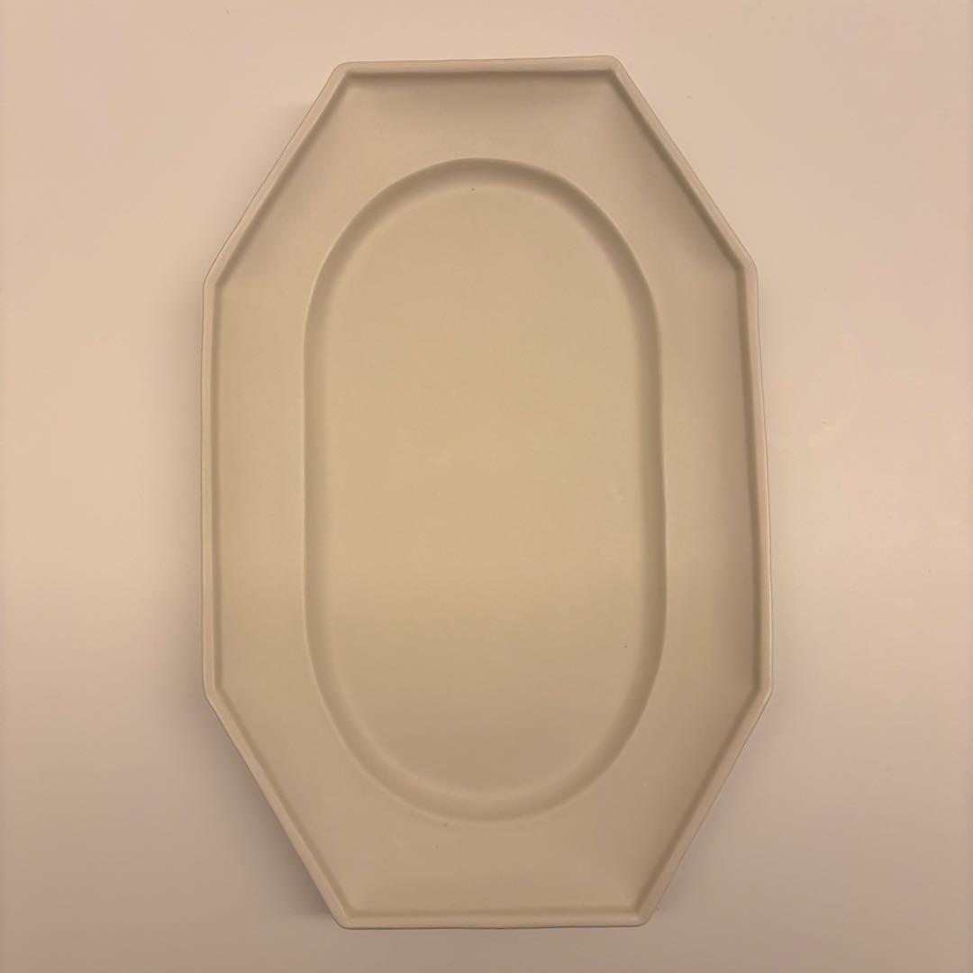 照井壮 デルフト八角長皿 大 【新品未使用】