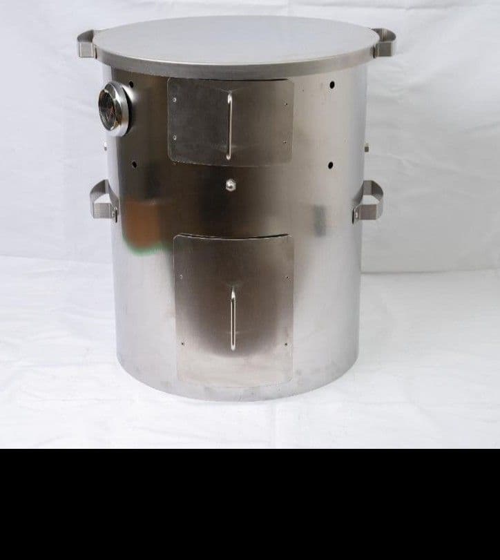 台数限定 値下げ「炭火」焼き芋 丸釜 網付き 軽トラ さつまいも 農家 MG1