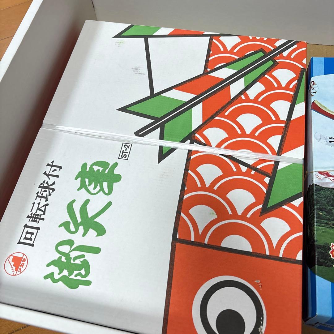 4m 40号　6点セット　鯉のぼり　鯉幟　庭園用　庭用　金太郎　ゴールド　俊峰