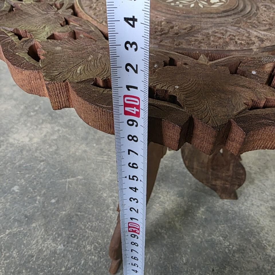 木製 飾り台 花形 花台 香台 盆栽台 高台