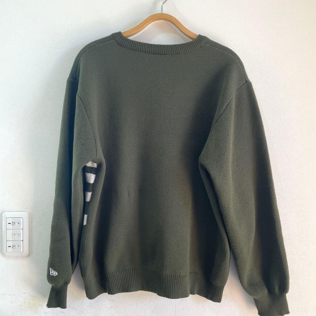 NEW ERA ニューエラゴルフ セーター＆キャップ　セット　デカロゴ　XL