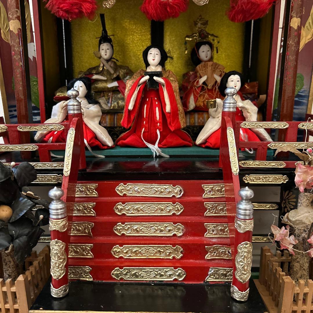 御殿飾り雛人形