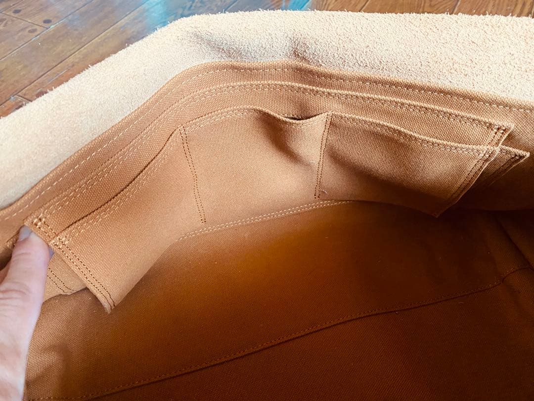 Uni&Co ユニアンドコー メッセンジャーバッグ ブラウニー イエロー L牛革