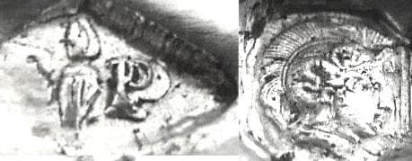 ピュイフォルカ　シルバーガラスボウル　調味料入れ　Puiforcat　純銀