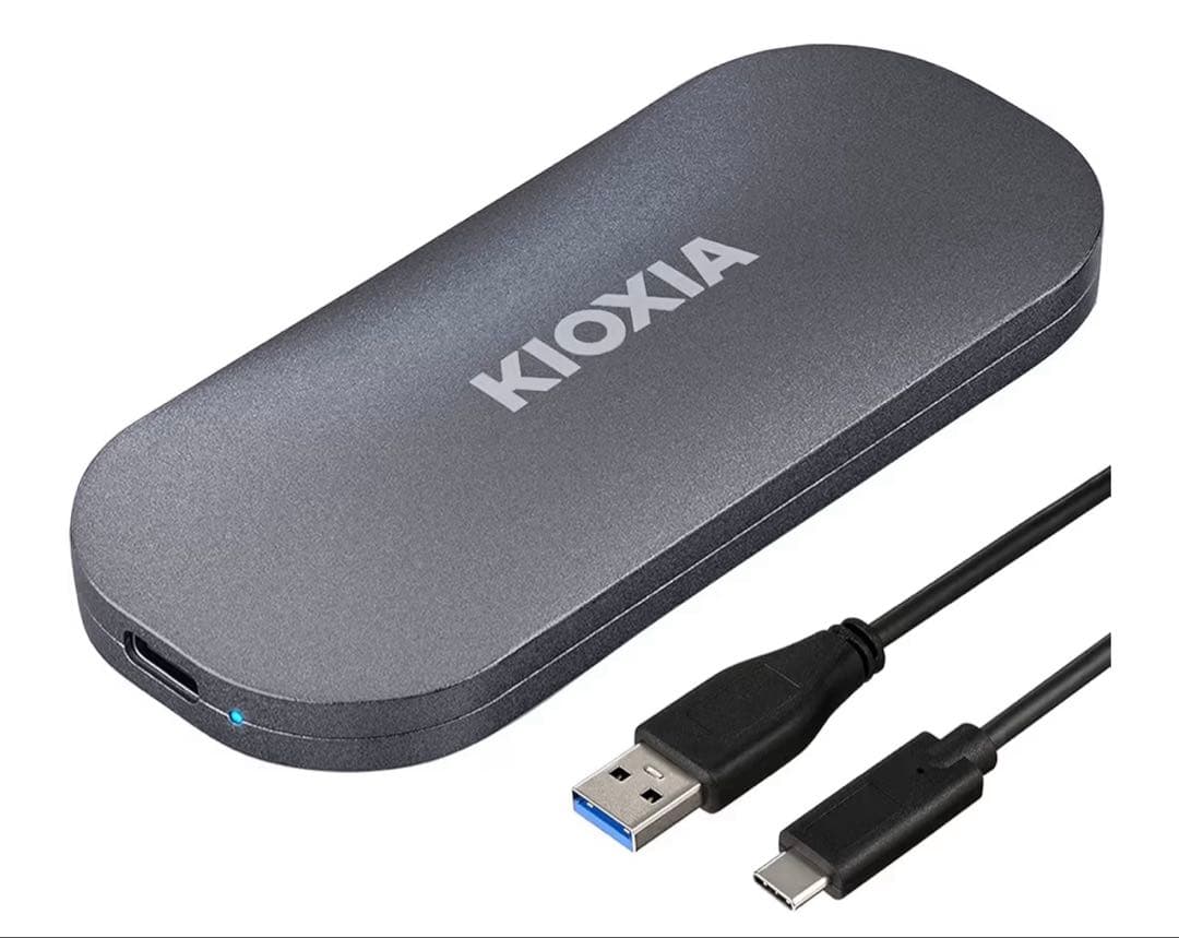 KIOXIA EXCERIA PLUS 500GB 外付けSSD