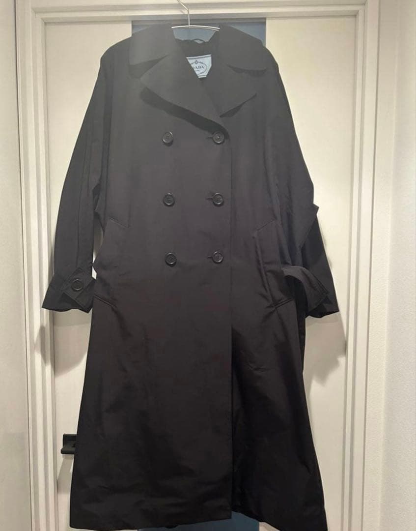 PRADA プラダ　トレンチコート　テクニカルポプリン