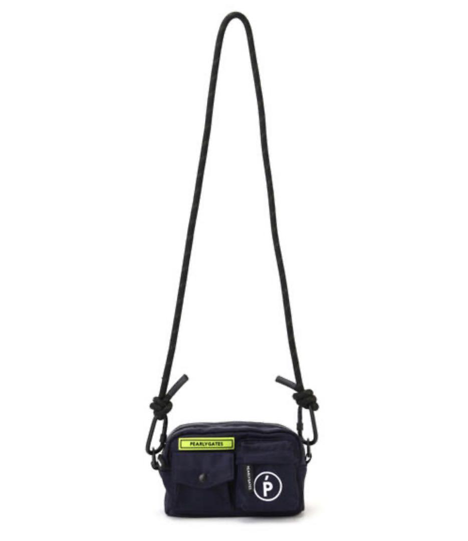 PEARLY GATES ネイビー ショルダーバッグ