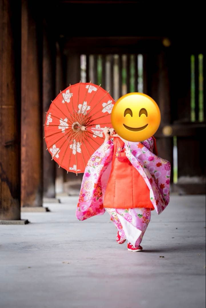 七五三　3歳　女の子 着物セット