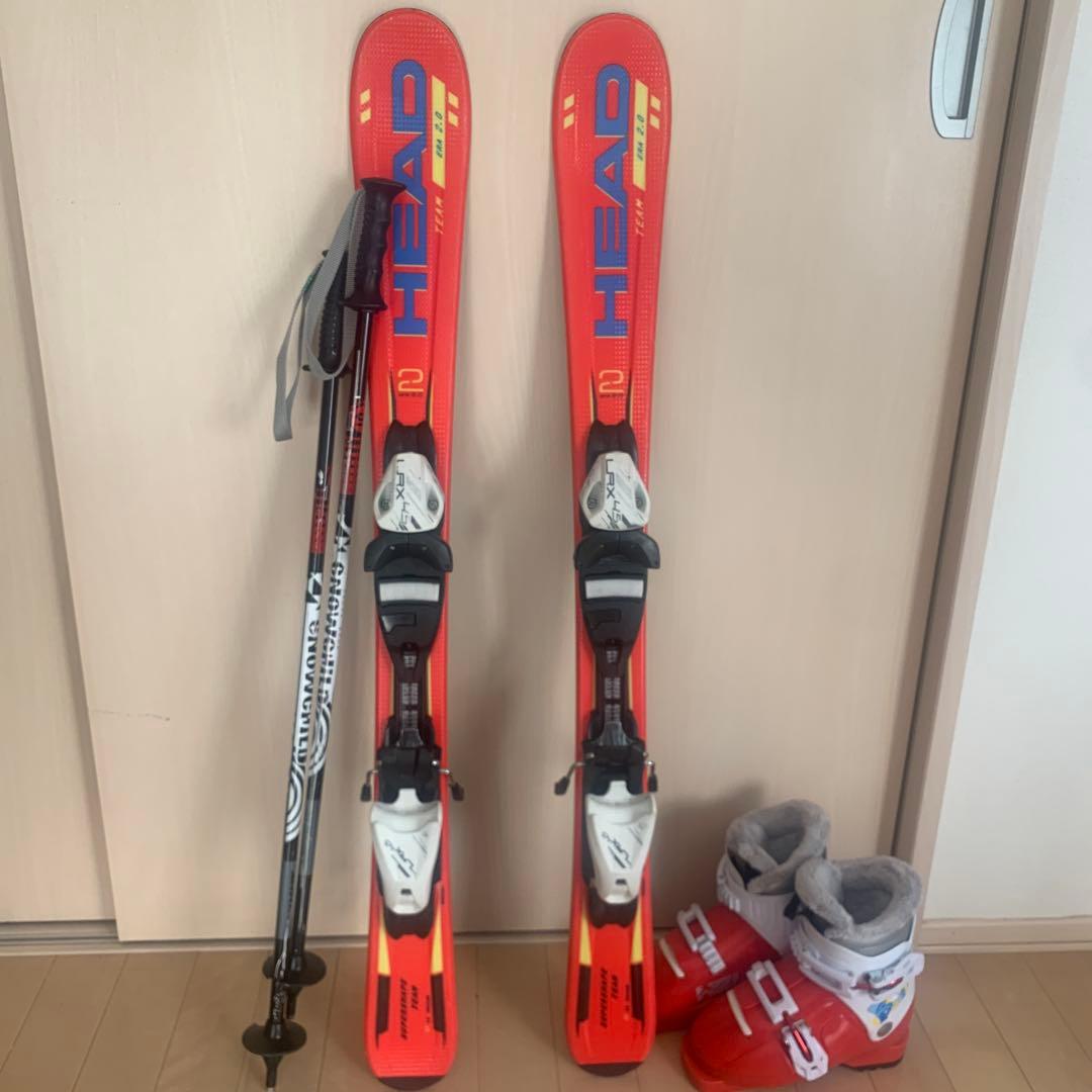 kyohei美品HEAD スキー板 97センチ　スキーブーツ19センチ ポ