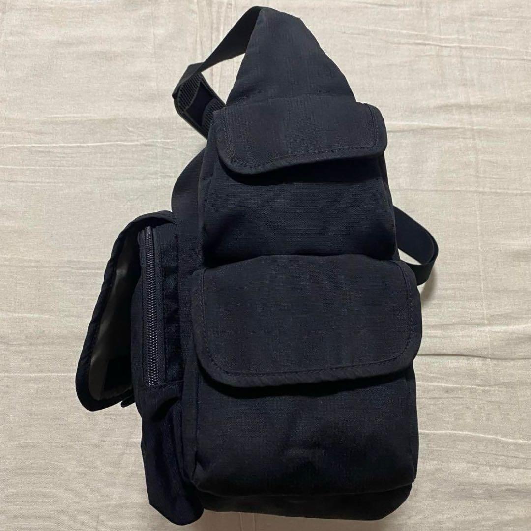 LLBean メッセンジャー ショルダー バッグ 黒 ショルダーバッグ 古着