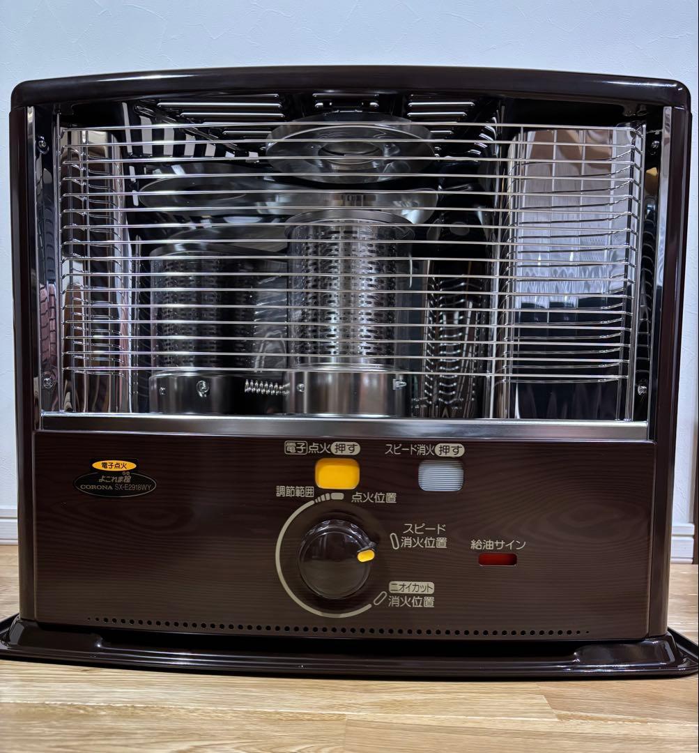 【未使用品】コロナ石油ストーブ SX-E2918WY