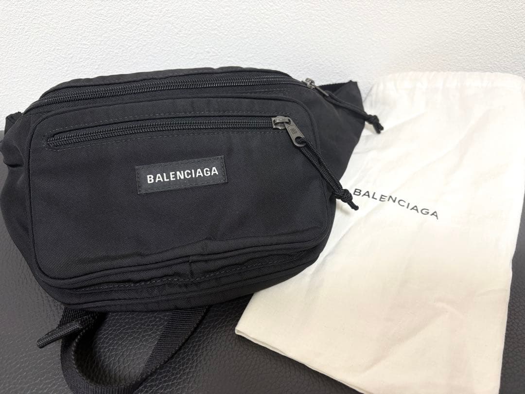 coco　BALENCIAGA ボディバッグ ブラック 保存袋付き