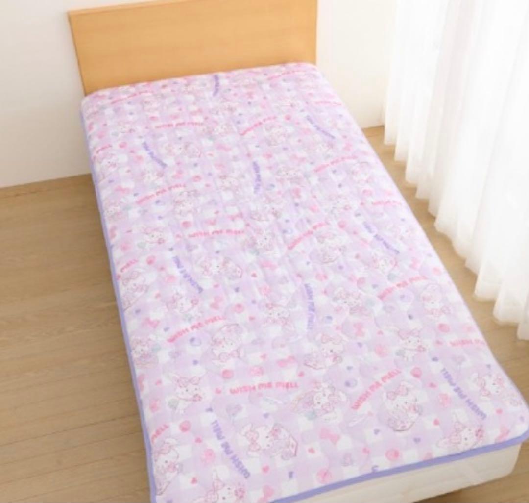 サンリオ　ウィッシュミーメル　しまむら　敷きパッド　敷き布団カバー