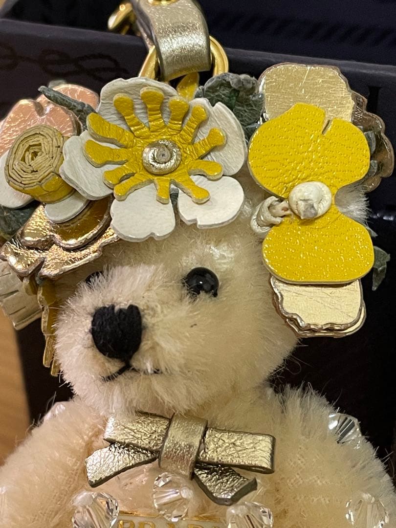 PRADA テディベア キーホルダー