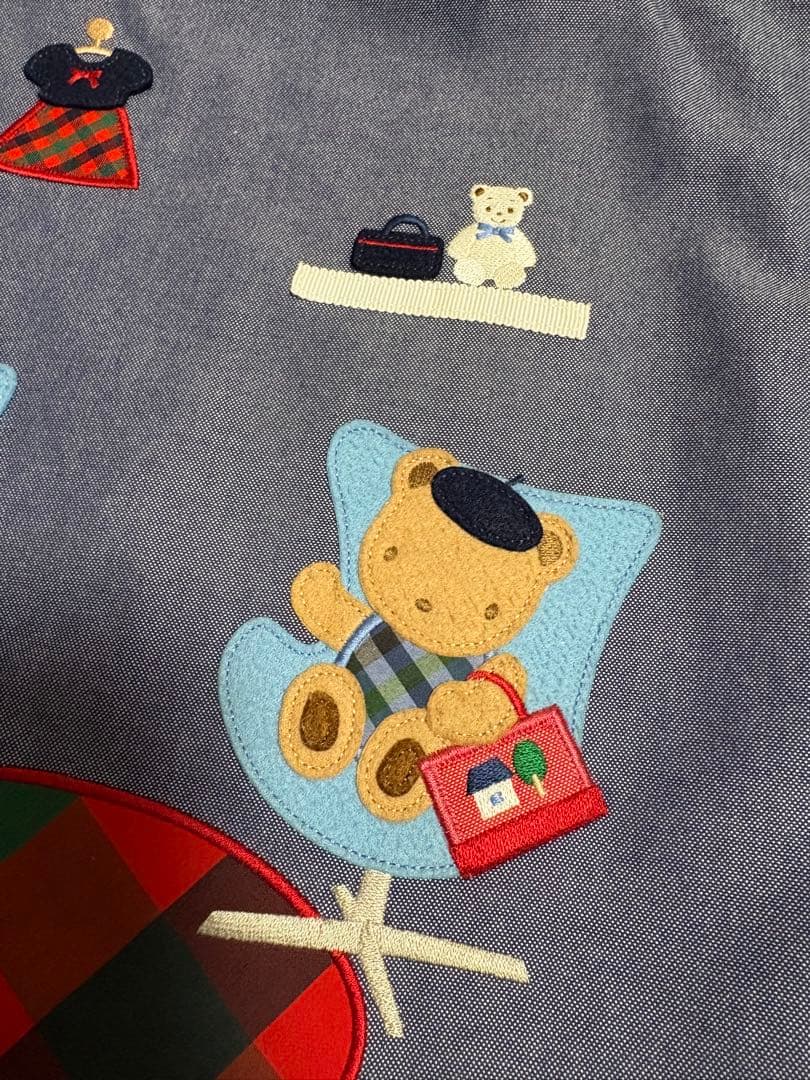 ファミリア　神戸本店限定バッグ　縦型トート　デニム　トートバッグ