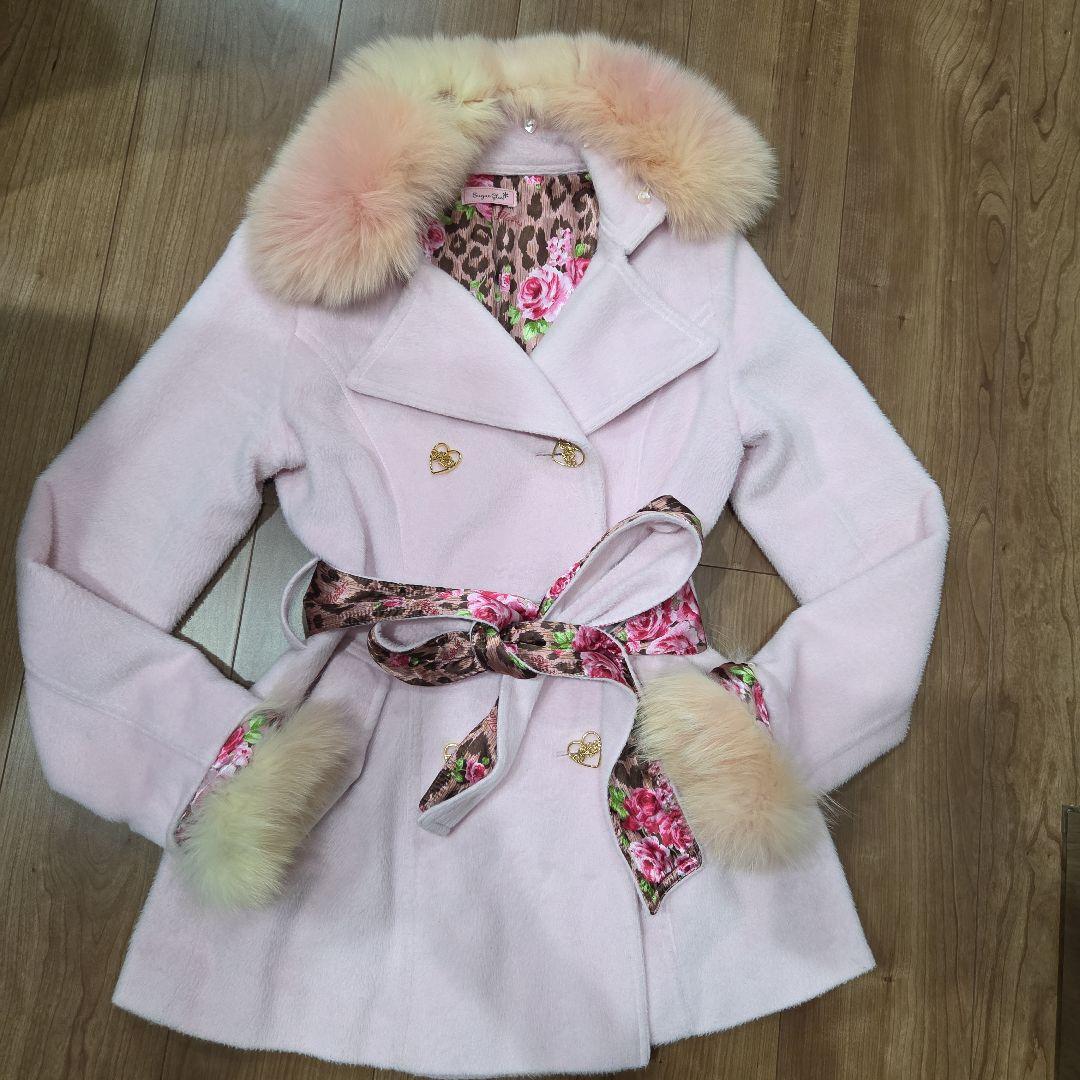 【希少】MARS マーズ ヒョウ薔薇コート　平成ギャル Y2K