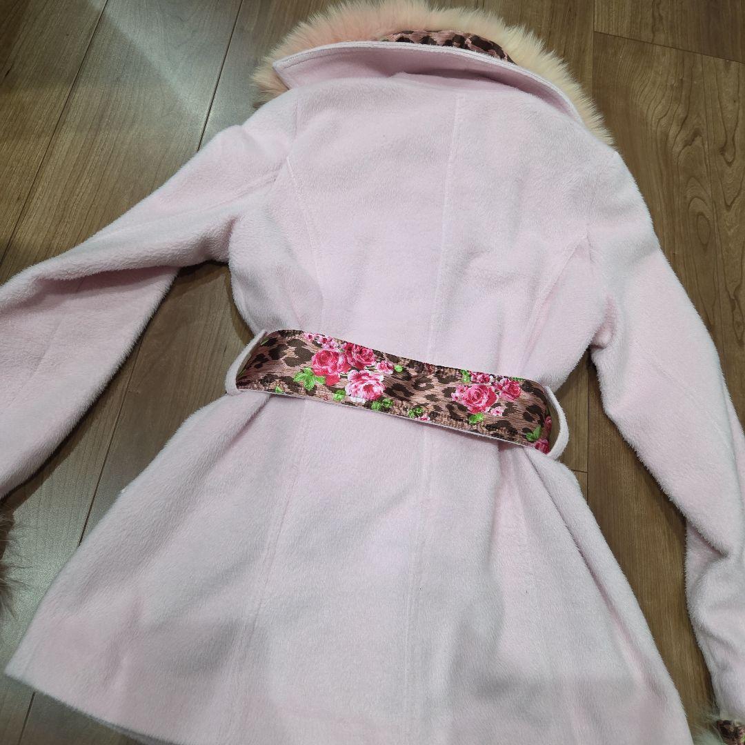 【希少】MARS マーズ ヒョウ薔薇コート　平成ギャル Y2K