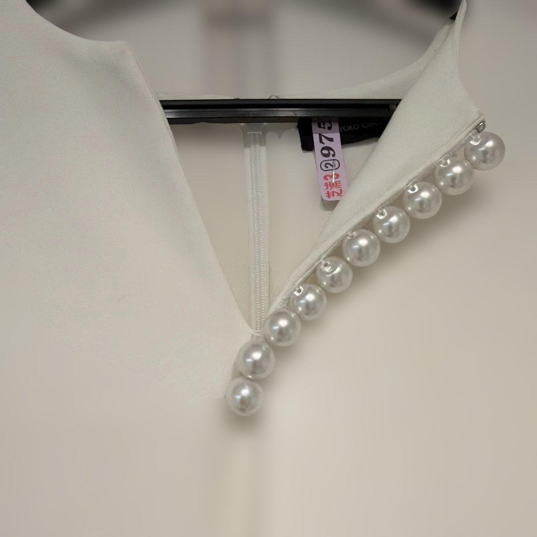 YOKO CHAN パールブラウス　36