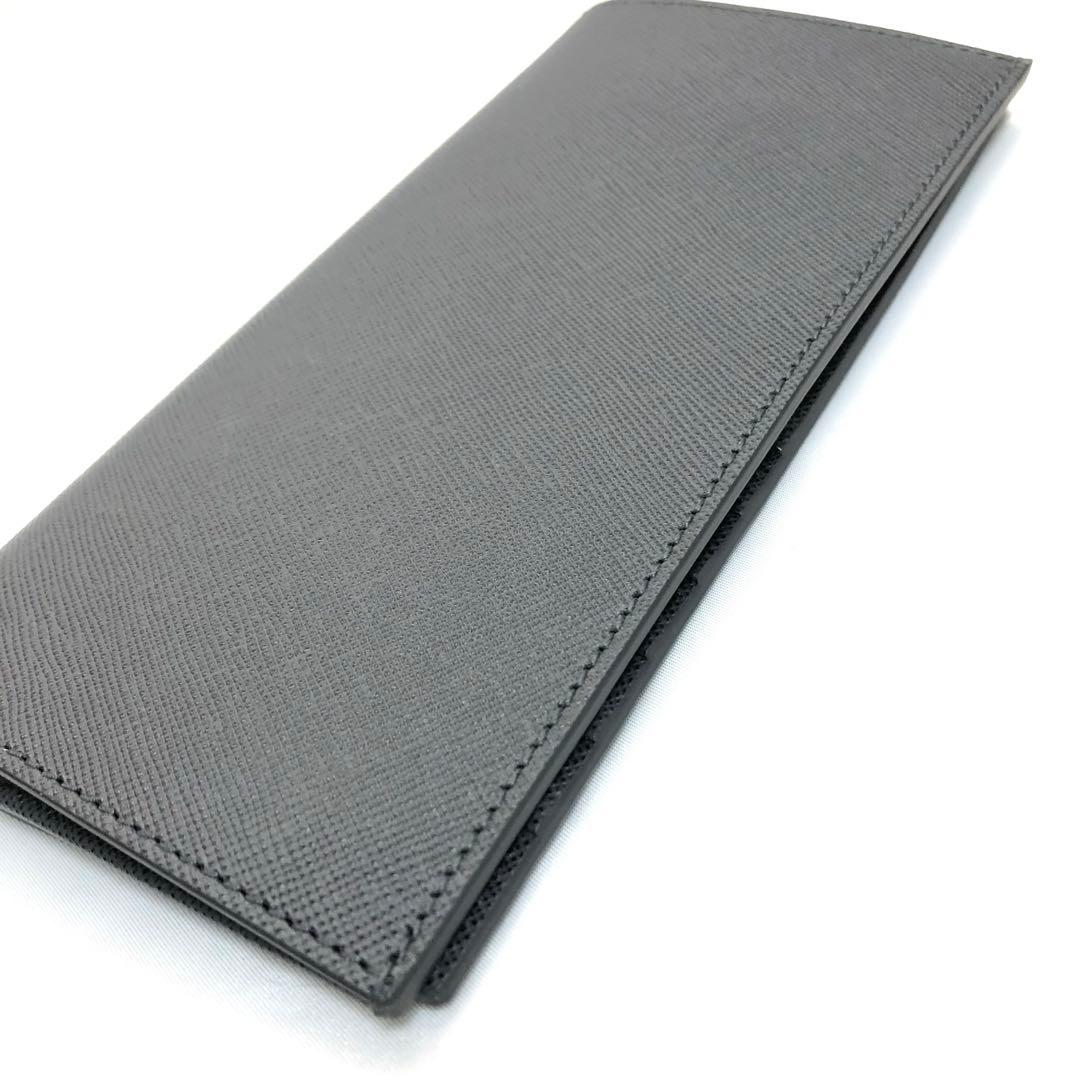 【未使用✨ 極美品】　MONTBLANC モンブラン 長財布 二つ折り　グレー