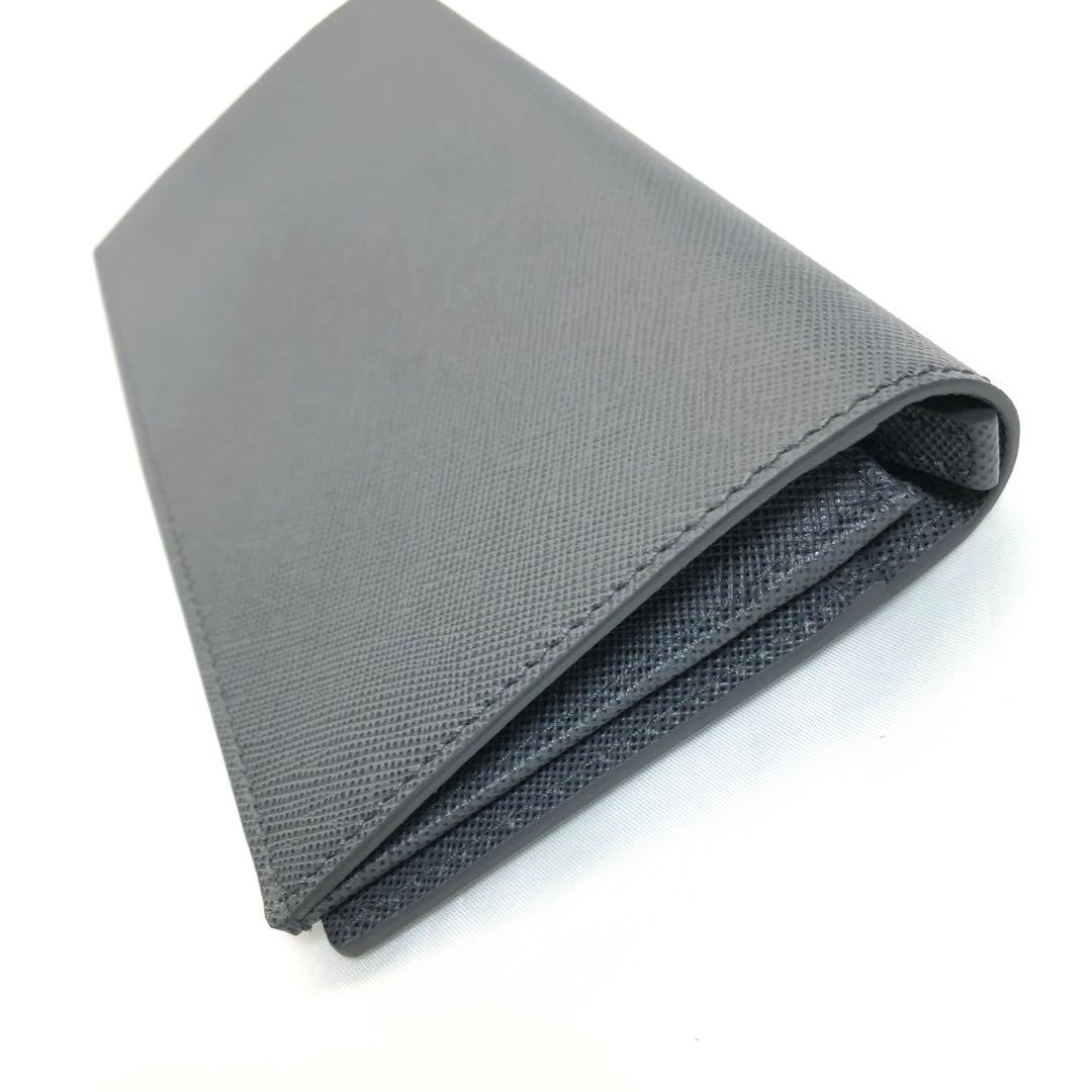 【未使用✨ 極美品】　MONTBLANC モンブラン 長財布 二つ折り　グレー