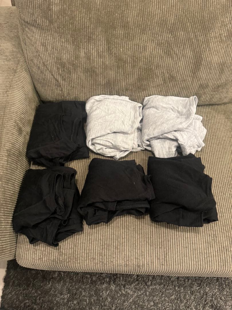 ワークマン メリノウール 100% Lサイズ　6枚セット　美品　ハズム　なかむ