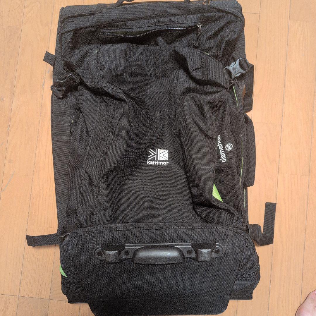 【ガンナー】karrimor カリマー クラムシェル80 キャリーケース