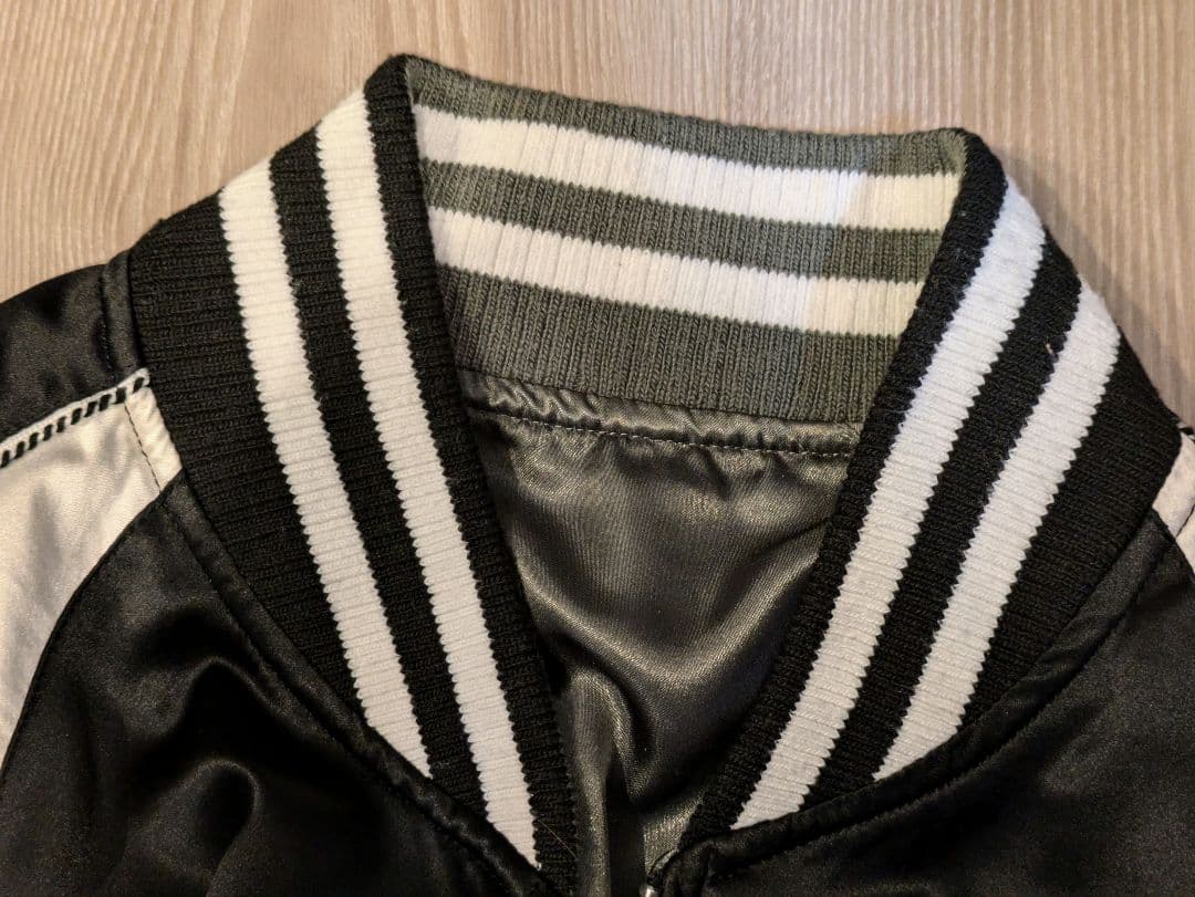 DENIM BY VANQUISH&FRAGMENT リバーシブルスカジャン M