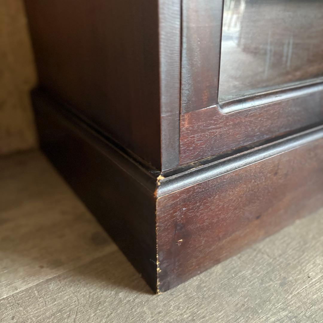 B-COMPANY シェル取手　3段キャビネット　チェスト　マホガニー