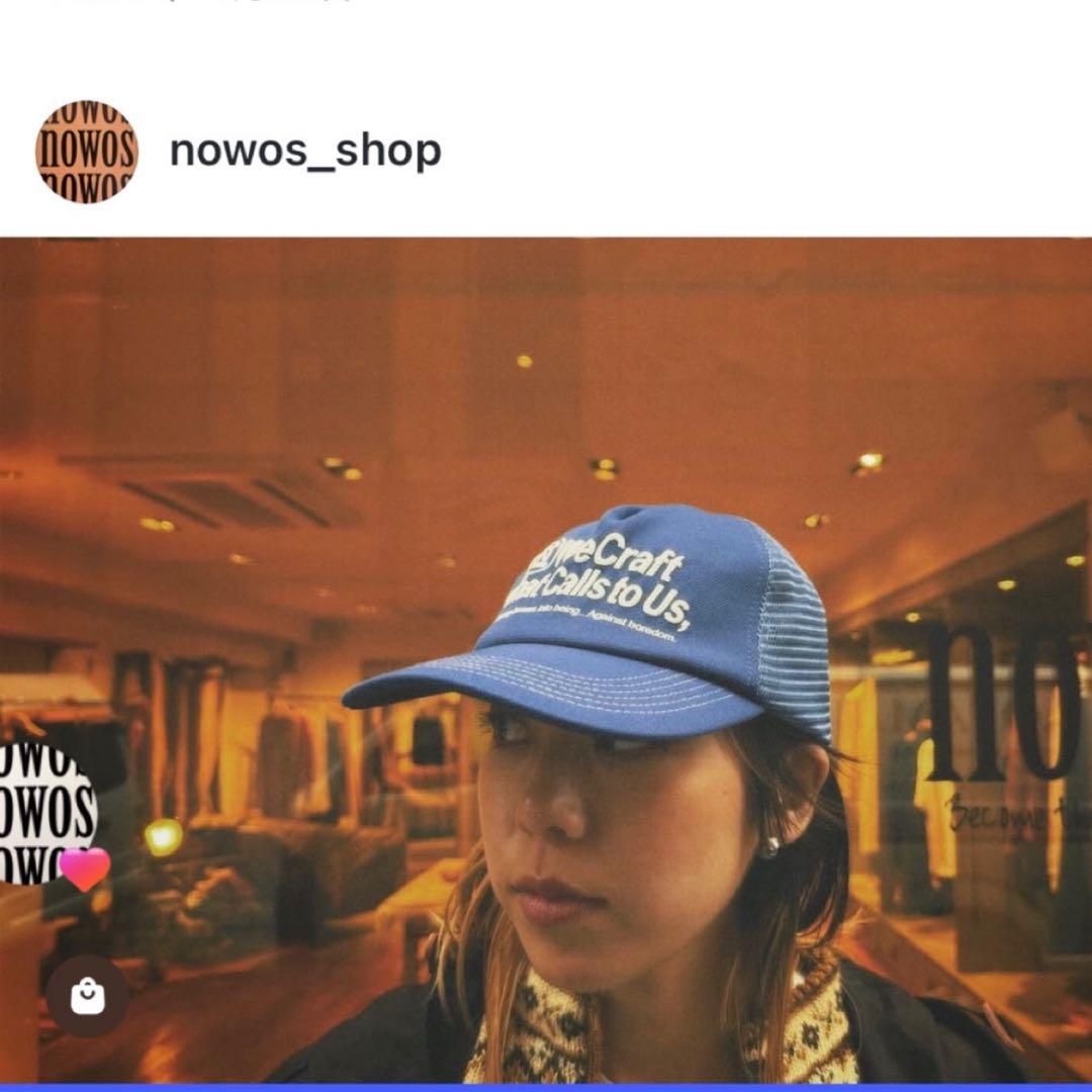 新品 nowos キャップ
